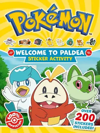 Pokémon Welcome to Paldea Epic Sticker cover