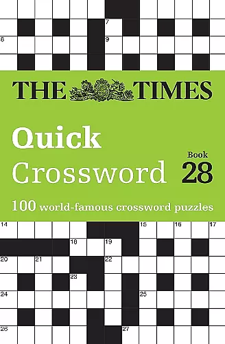 The Times Quick Crossword Book 28 cover