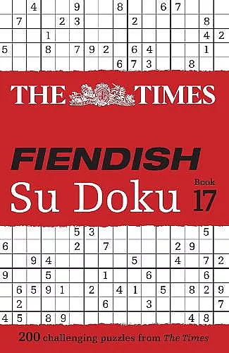 The Times Fiendish Su Doku Book 17 cover