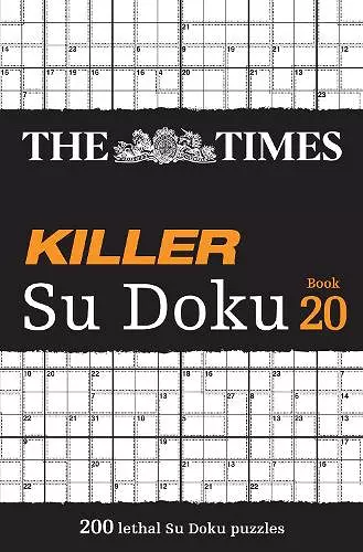 The Times Killer Su Doku Book 20 cover