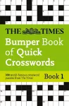 The Times Bumper Book of Quick Crosswords Book 1 cover