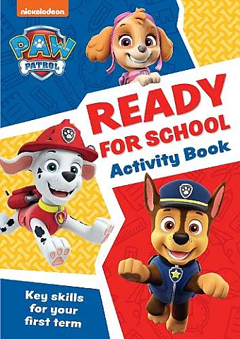 PAW Patrol Ready for School Activity Book cover