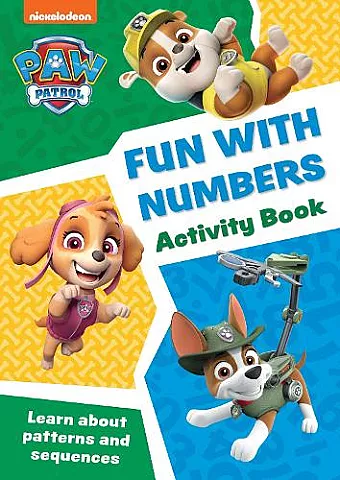 PAW Patrol Fun with Numbers Activity Book cover