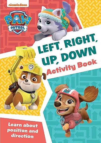 PAW Patrol Left, Right, Up, Down Activity Book cover