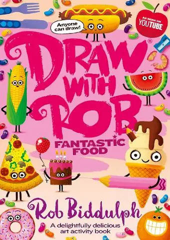 Draw With Rob: Fantastic Food cover