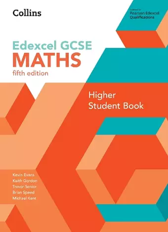 GCSE Maths Edexcel Higher Student Book cover