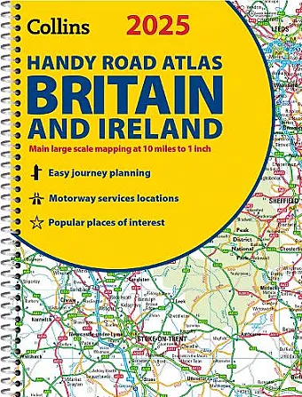 2025 Collins Handy Road Atlas Britain and Ireland cover