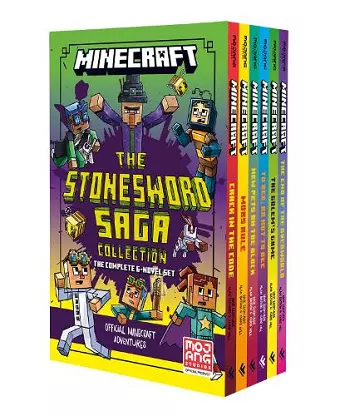 Minecraft Complete 6 Book Stonesword Saga cover