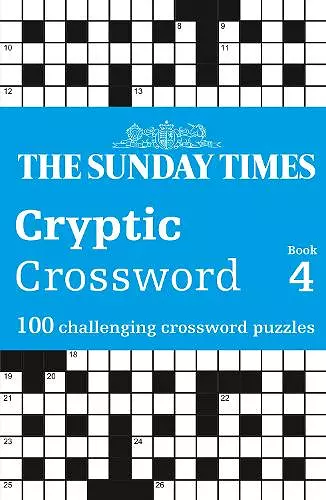 The Sunday Times Cryptic Crossword Book 4 cover