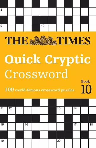 The Times Quick Cryptic Crossword Book 10 cover