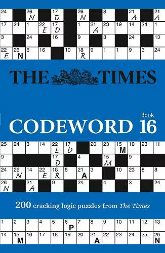 The Times Codeword 16 cover
