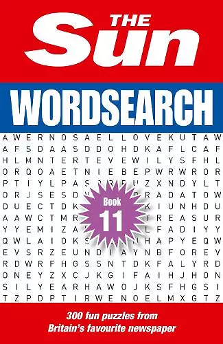 The Sun Wordsearch Book 11 cover