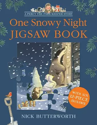 One Snowy Night Jigsaw Book cover