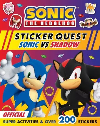 Sonic the Hedgehog Sticker Quest: Sonic vs Shadow cover