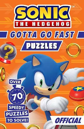 Sonic the Hedgehog Gotta Go Fast Puzzle Book cover