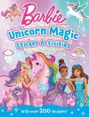 Barbie Unicorn Magic Sticker Activity Book cover