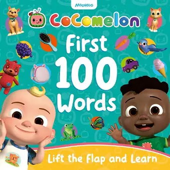 CoComelon First 100 Words Lift-the-Flap Book cover