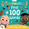 CoComelon First 100 Words Lift-the-Flap Book cover