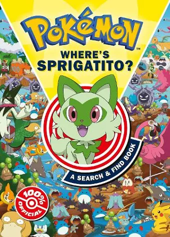 Pokémon Where’s Sprigatito: A Search & Find Book cover