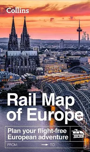 Collins Rail Map of Europe cover