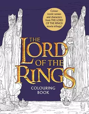 The Lord of the Rings Movie Trilogy Colouring Book cover