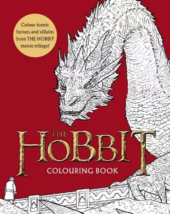 The Hobbit Movie Trilogy Colouring Book cover