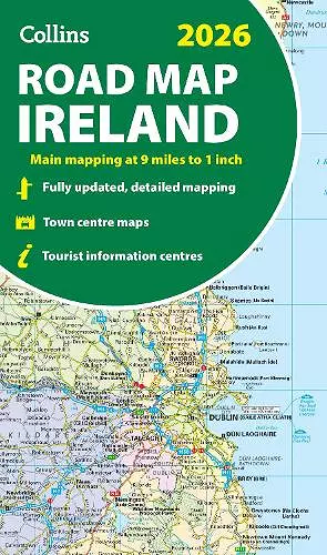 2026 Collins Road Map of Ireland cover