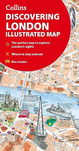 Discovering London Illustrated Map cover