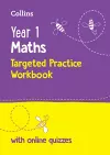 Year 1 Maths Targeted Practice Workbook cover