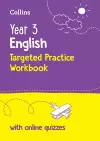 Year 3 English Targeted Practice Workbook cover