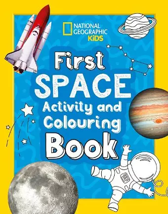 First Space Activity and Colouring Book cover