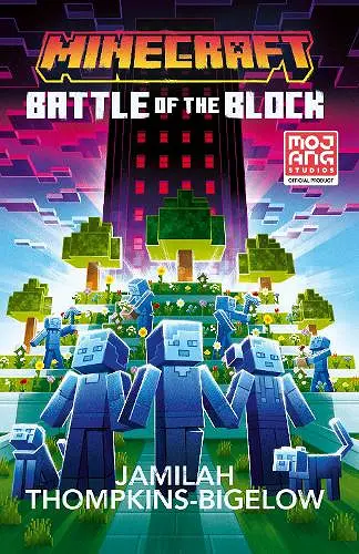 Minecraft Battle of the Block Novel cover
