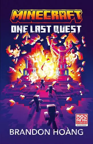 Minecraft One Last Quest Novel cover