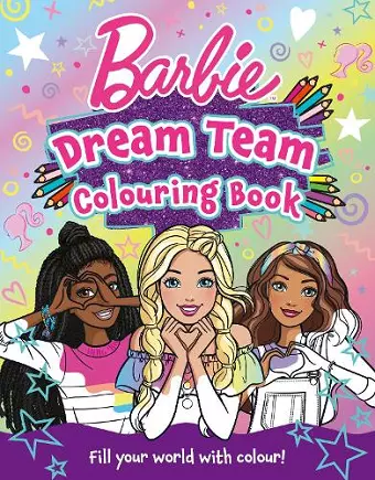 Barbie Dream Team Colouring Book cover