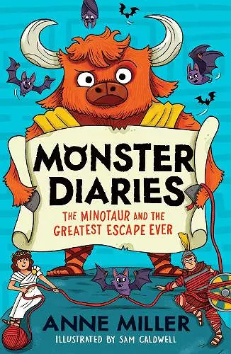 Monster Diaries: The Minotaur and the Greatest Escape Ever cover