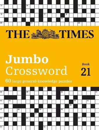 The Times 2 Jumbo Crossword Book 21 cover