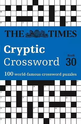 The Times Cryptic Crossword Book 30 cover