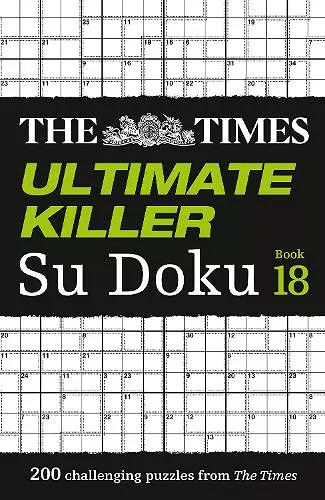 The Times Ultimate Killer Su Doku Book 18 cover