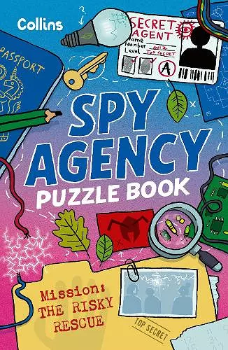 Spy Agency Puzzle Book – The Risky Rescue cover