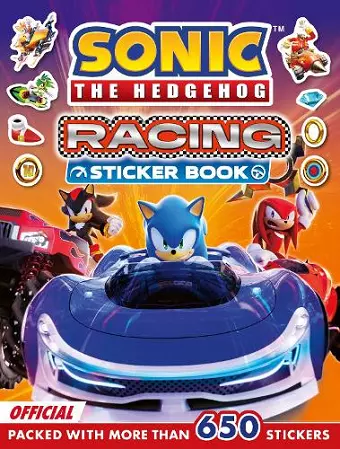 Sonic the Hedgehog Racing Sticker Book cover