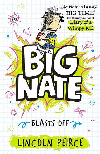Big Nate Blasts Off cover