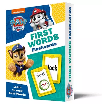 PAW Patrol First Words Flashcards cover