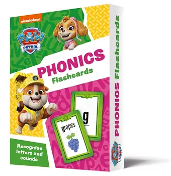PAW Patrol Phonics Flashcards cover
