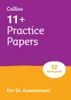 11+ GL English, Maths, Verbal Reasoning and Non-Verbal Reasoning Practice Papers Pack (with 12 Practice Papers books) cover