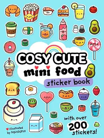 Cosy Cute Mini Food Sticker book cover