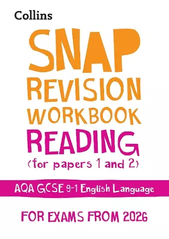 AQA GCSE 9-1 English Language Reading (Papers 1 & 2) Workbook cover