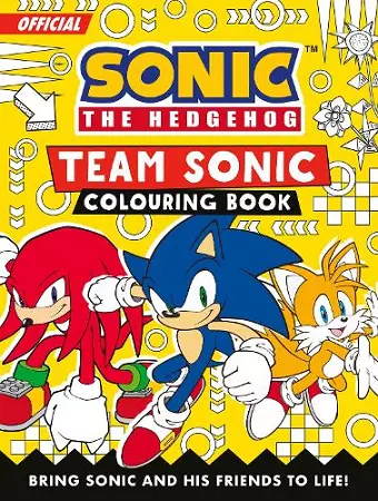 Sonic the Hedgehog Team Sonic Colouring Book cover