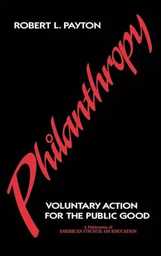 Philanthropy cover