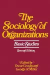 Sociology of Organizations cover