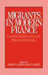 Migrants in Modern France cover